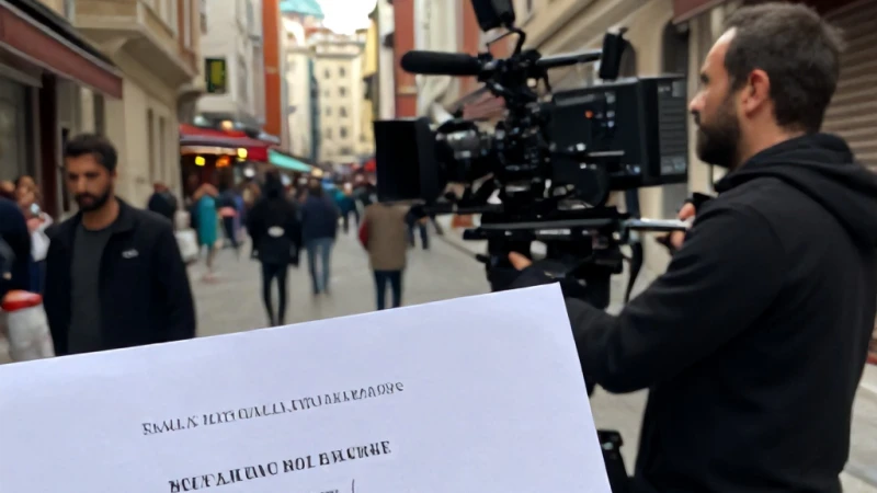 Kamuya Açık Alanda Film Çekim İzin Belgesi Nasıl Alınır?