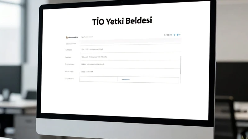 Lojistik Şirketleri İçin TİO Yetki Belgesi Nasıl Alınır?