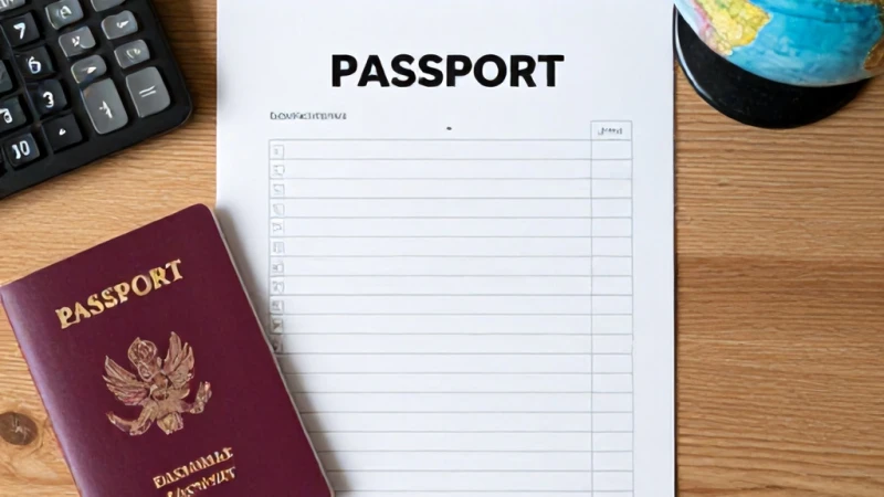 Turistik Vize Başvuru Maliyeti Nasıl Hesaplanır?