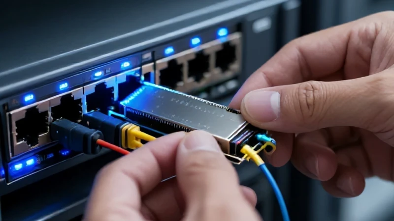 Yüksek Menzilli Fiber Optik SFP Modülü Nasıl Kurulur?
