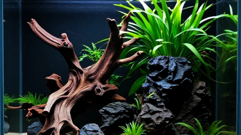 Akvaryum İçi Köklü Doğal Hardscape Nasıl Kurulur?