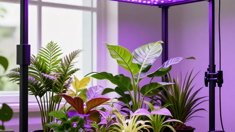 Ev Serası İçin Grow Light LED Işık Sistemi Nasıl Kurulur?