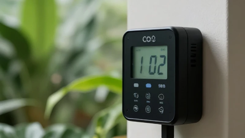 Ev Serasında Akıllı CO2 Sensörü Nasıl Kurulur?