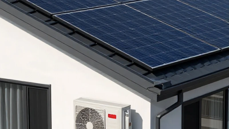 Güneş Enerjili Ev Tipi Klima Altyapısı Nasıl Kurulur?