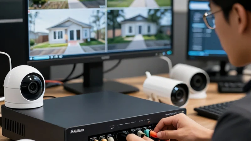 XVR Hibrit Kayıt Cihazlı Kamera Sistemi Nasıl Kurulur?