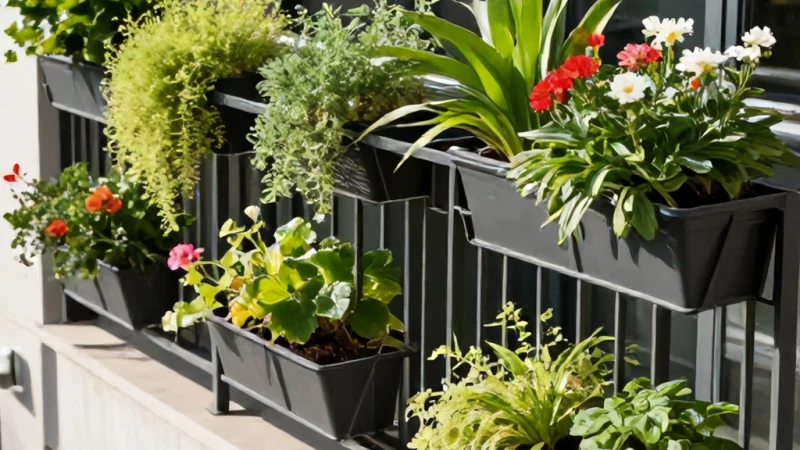 Balkon Korkuluğuna Asmalı Bahçe Nasıl Kurulur?