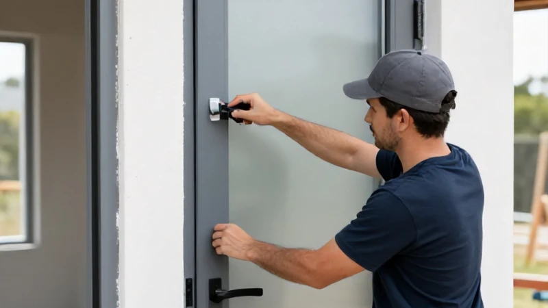 Prefabrik Ev Dış Çelik Kapısı Nasıl Kurulur?
