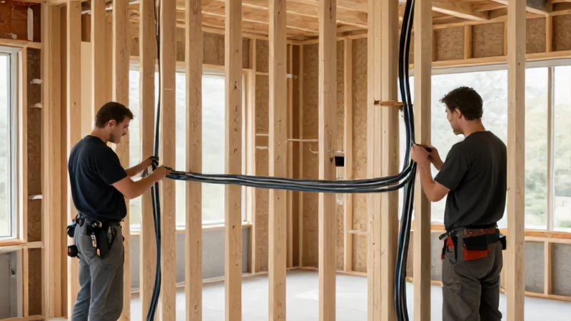 Prefabrik Ev Elektrik Tesisat Hattı Nasıl Kurulur?