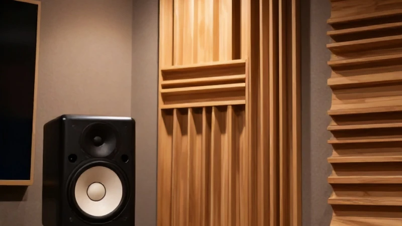 Müzik Odası İçin Akustik Ahşap Difüzör Nasıl Kurulur?