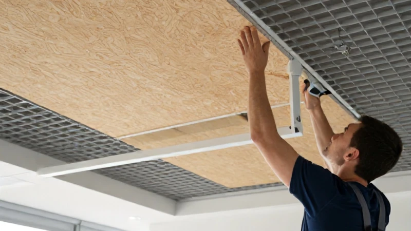 Tavan Panel Askı Düzenekli Heraklite Levha Nasıl Kurulur?