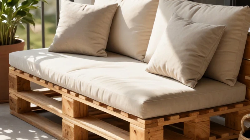 Palet Ahşap Balkon Koltuğu Nasıl Temizlenir?