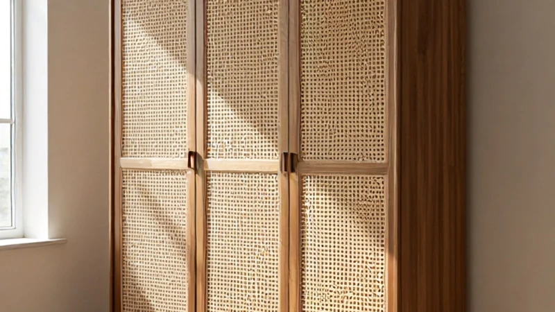 Rattan Ahşap Detaylı Dolaplar Nasıl Temizlenir?