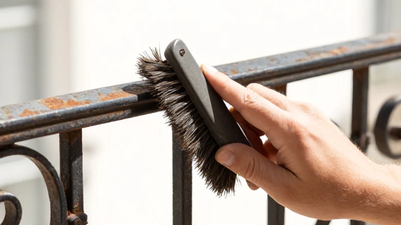 Balkon Demirlerindeki Pas Lekesi Nasıl Temizlenir?
