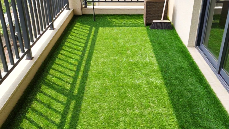 Balkon Yapay Çim Halı Tozu Nasıl Temizlenir?
