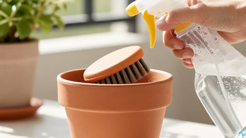 Plastik Balkon Saksıları Kiri Nasıl Temizlenir?