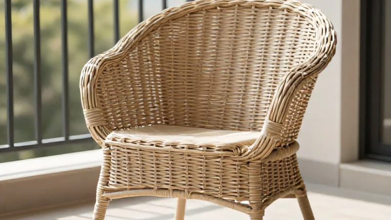 Rattan Bahçe Koltukları Tozu Nasıl Temizlenir?