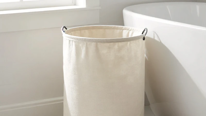 Banyo Çamaşır Sepeti Kumaşı Nasıl Temizlenir?
