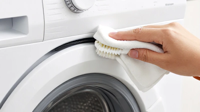 Çamaşır Makinesi Lastiği Küfü Nasıl Temizlenir?