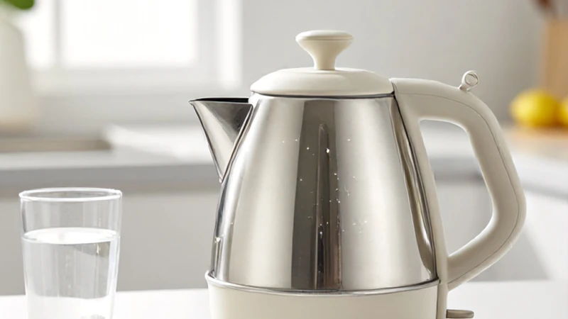 Su Isıtıcı Kettle Kireci Evde Nasıl Temizlenir?