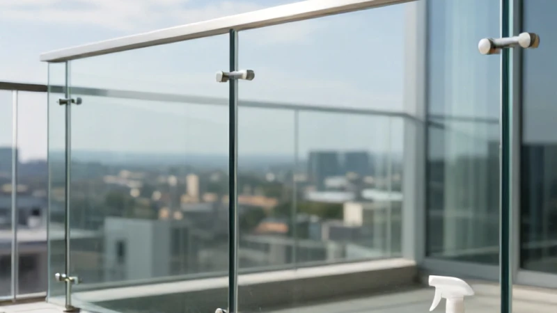 Balkon Korkuluk Camı Lekeleri Evde Nasıl Temizlenir?
