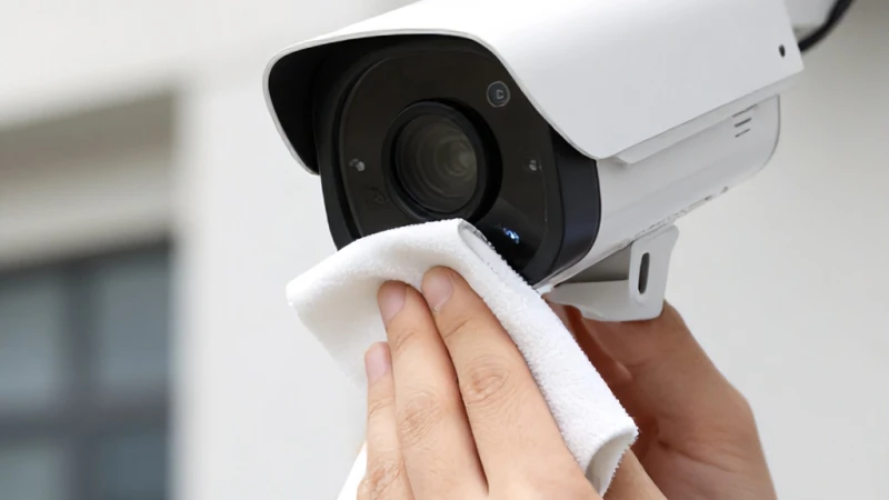 Güvenlik Kamerası Lens Camı Nasıl Temizlenir?