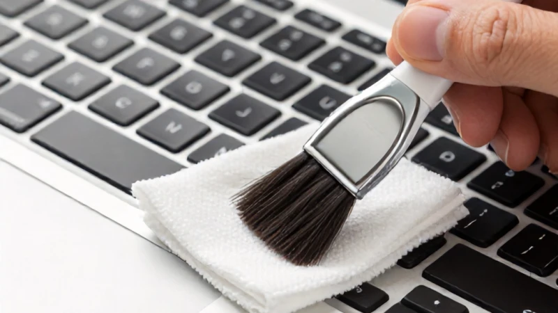 Laptop Klavye Yapışkanlığı Nasıl Temizlenir?