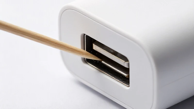 Powerbank Şarj Girişleri Nasıl Temizlenir?