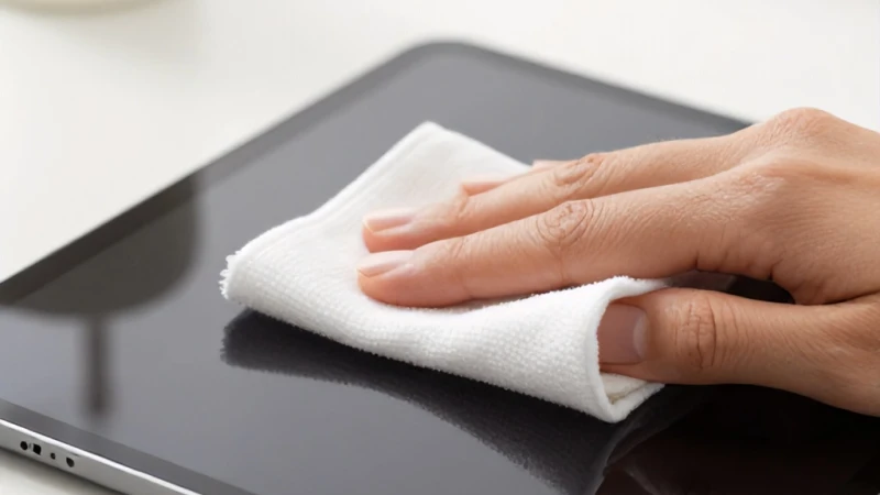 Tablet Ekranındaki Lekeler Nasıl Temizlenir?