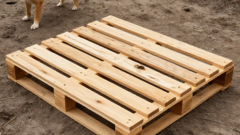 Köpek Kulübe Önü Ahşap Paleti Nasıl Temizlenir?