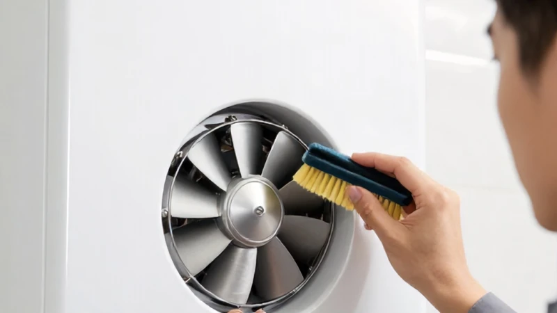 Kombi Fan Motoru Tozları Güvenle Nasıl Temizlenir?
