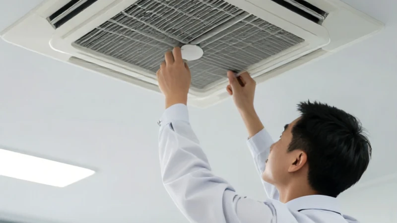 Merkezi Sistem Fancoil Filtresi Nasıl Temizlenir?