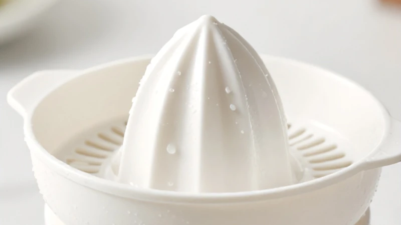 Narenciye Sıkacağı Plastik Aksamı Nasıl Temizlenir?