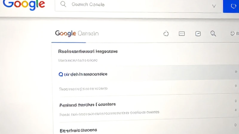 Google Search Console ile SEO Hataları Nasıl Tespit Edilir ve Düzeltilir?