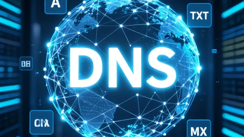 cPanel'de DNS Kaydı Oluşturma (A, TXT, CNAME, MX vb.)
