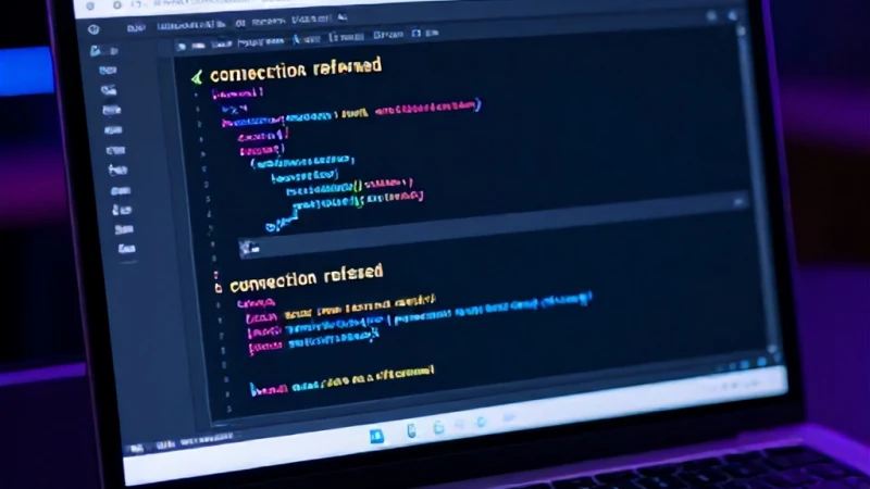 Javascript "ERR_CONNECTION_REFUSED" hatası ne anlama gelir?