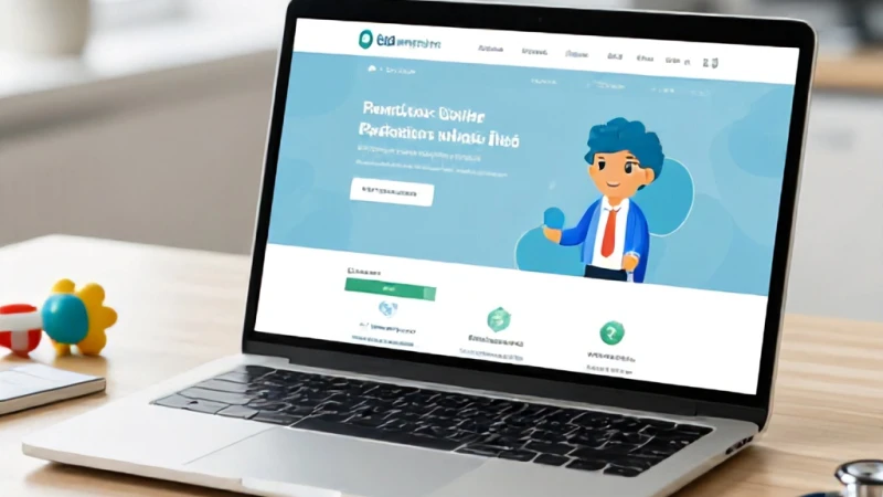 Çocuk Doktorları için Web Tasarım - Web Sitesi Yapımı