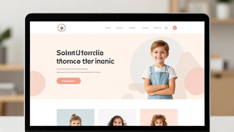Çocuk Psikologları için Web Tasarım - Web Site Yapımı
