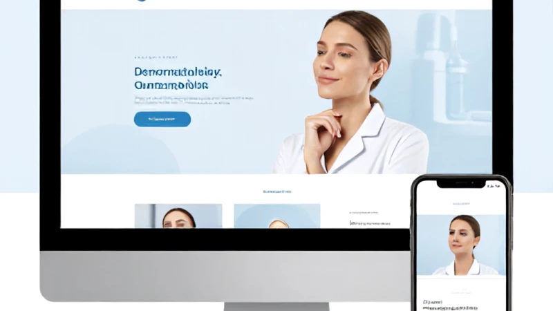 Dermatoloji Klinikleri için Web Tasarım - Web Site Yapımı