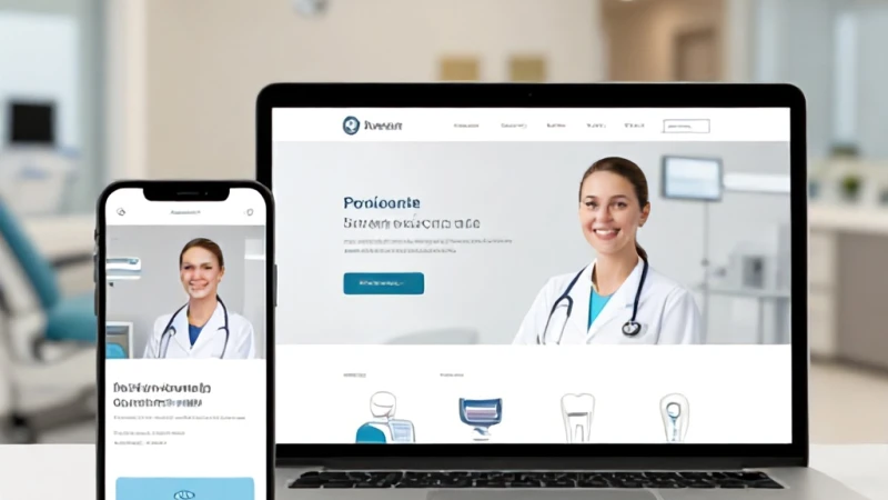Diş Hekimleri için Web Tasarım - Diş Hekimi Web Sitesi