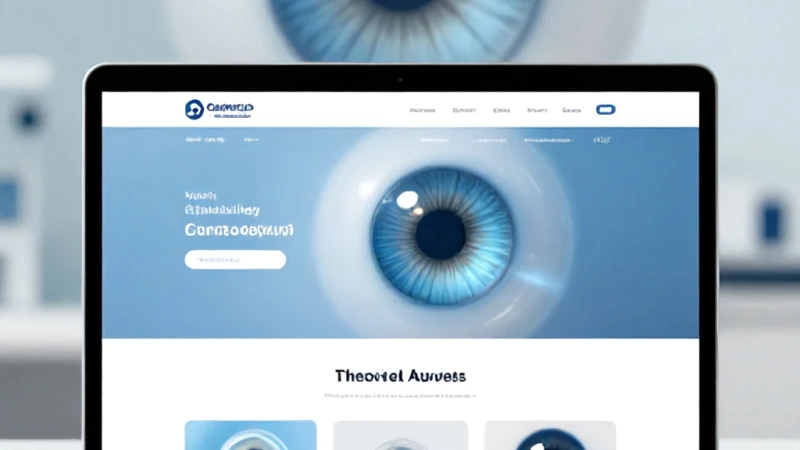 Göz Doktorları için Web Tasarım - Göz Doktoru Web Sitesi