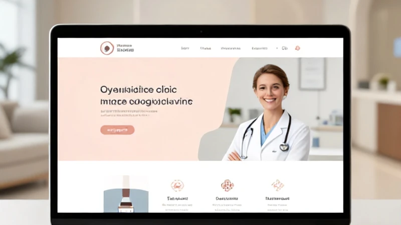 Kadın Doğum Uzmanları için Web Tasarım - Web Sitesi