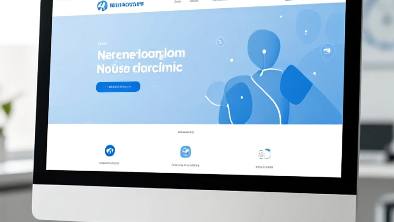Nöroloji Uzmanları için Web Tasarım - Web Site Yapımı