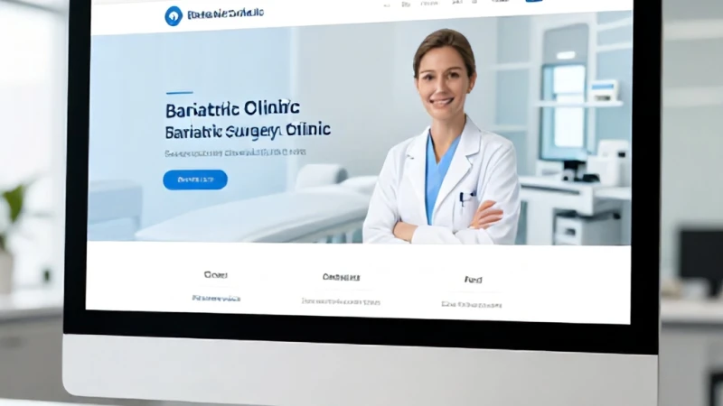 Obezite Merkezleri için Web Tasarım - Web Site Yapımı