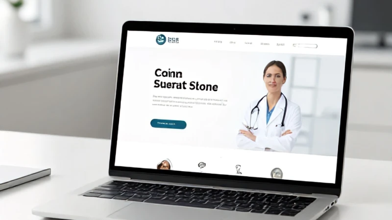 Plastik Cerrahlar için Web Tasarım - Web Site Yapımı